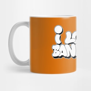 I love Bangkok graffiti letters style Mug